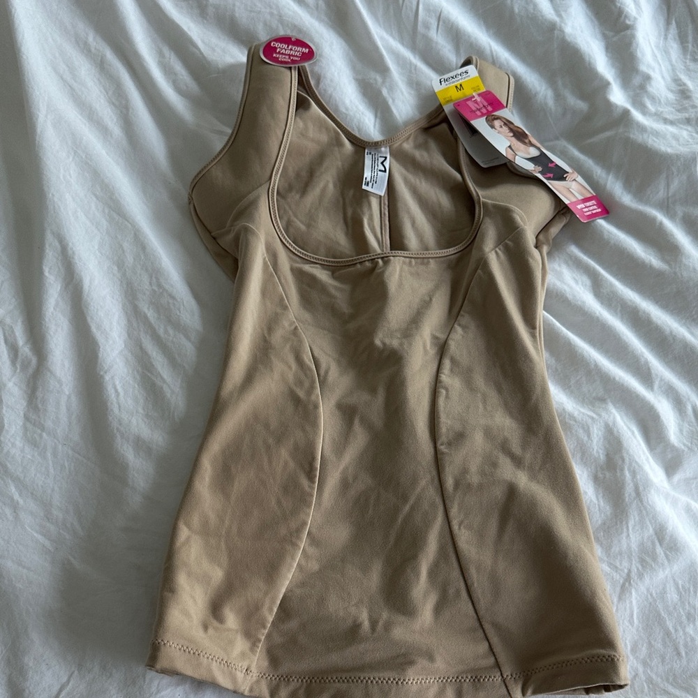Flexees Beige Shapewear Top